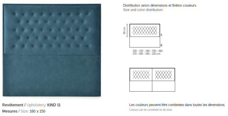 DIAMOND - Tête de lit Style - Image alternative